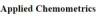 Applied Chemometrics